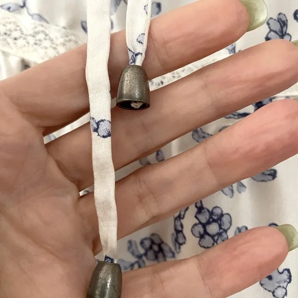 LITTLE JOE by GAIL ELLIOT Silk Maxi Skirt sized Small - Picture 4 of 9